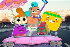 Escena de Cupcake y Dino: arreglos y chapuzas