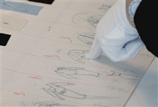 Escena de Dibujos de Christian Dior