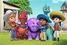 Escena de Dino Ranch