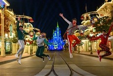 Escena de Disney Holiday Magic Quest