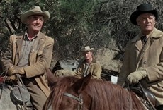 Escena de Duelo en la alta sierra