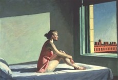 Serie Edward Hopper y el lienzo en blanco