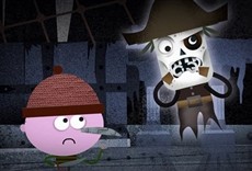 Escena de El capitán Nariz de lata