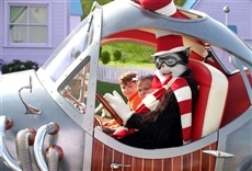 Escena de El gato y su sombrero mágico