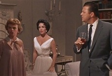 Escena de El gato sobre el tejado de zinc caliente