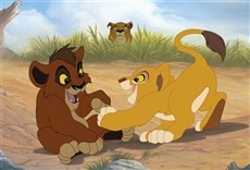 Escena de El rey león II: el reino de Simba