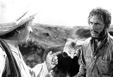 Escena de El tesoro de Sierra Madre