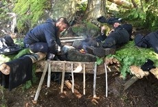 Escena de El último ninja