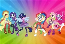 Escena de My Little Pony: Equestria Girls - Rainbow Rocks