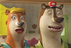 Escena de Fábulas volubles: Ricitos de oro y los tres osos