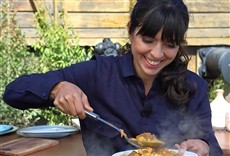 Escena de Felicitas parrillera