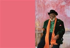 Escena de Frank Bowling's Abstract World