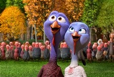 Escena de Free birds, vaya pavos
