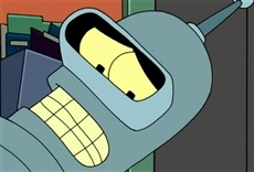 Escena de Futurama