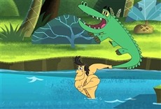 Escena de George de la selva