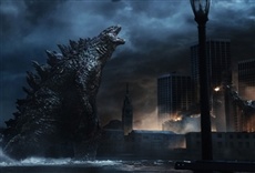 Escena de Godzilla