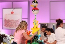 Escena de Guerra de pasteles