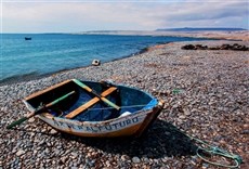 Escena de Habitantes del Pacífico, Islas Chile