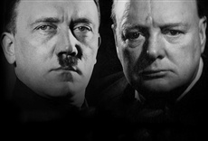Escena de Hitler vs. Churchill: el águila y el león