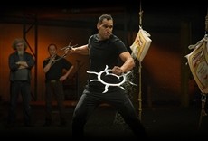 Escena de Hombre de armas