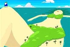 Escena de Hora de aventura - Islas