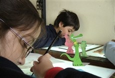 Escena de Horacio Quiroga cuentista