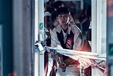 Escena de Invasión zombie