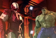 Escena de Iron Man-Hulk: héroes unidos