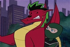 Escena de Jake Long, el dragón occidental