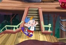 Escena de Jake y los piratas del país de Nunca Jamás