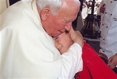 Serie Juan Pablo II y los enfermos