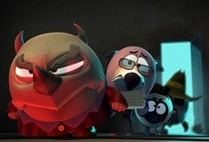 Escena de Kikoriki: equipo invencible