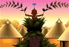 Escena de Kirikú y los hombres y las mujeres