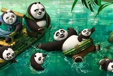 Escena de Kung Fu Panda 3