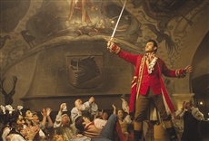 Escena de La bella y la bestia