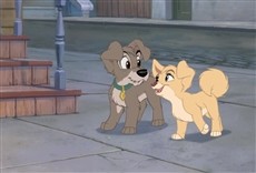 Escena de La dama y el vagabundo II: La aventura de Scamp