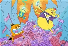 Escena de La leyenda de Zeta & Ozz