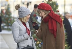 Escena de La Navidad de una adicta a los zapatos