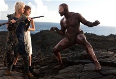 Escena de The Tempest (La tempestad)