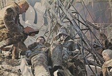 Escena de La tienda roja