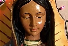 Escena de La virgen de Guadalupe, señora de la esperanza