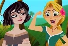 Escena de Las aventuras enredadas de Rapunzel