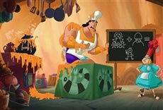 Escena de Las locuras de Kronk