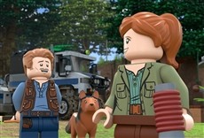 Escena de LEGO Jurassic World: Leyenda de la isla Nublar