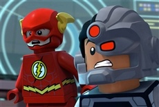 Escena de Liga de la Justicia LEGO: batalla cósmica