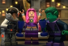 Escena de Liga de la Justicia LEGO: Escape de Ciudad Gótica