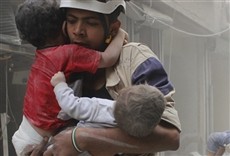 Escena de Llantos de Siria