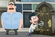 Escena de Lluvia de hamburguesas: la serie