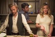 Escena de Lobos en la noche