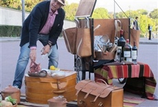 Escena de Los fuegos en París